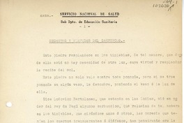 [Medicina popular]  [manuscrito] Oreste Plath.