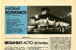 Segundo acto el tanteo : UNCTAD III [artículo] : Carlos Sepúlveda Vergara.