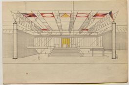 Dibujo en: UNCTAD cielo traslúcido [estampa].