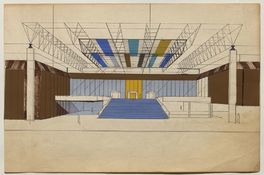 Dibujo en: UNCTAD cielo traslúcido [estampa].