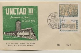 [Sobres para cartas emitidas por el Conferencia UNCTAD III] [estampas].