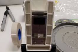 Máquina empalmadora.