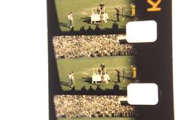  Fotogramas de film 8mm. Ceremonia en Estadio Nacional. Santiago. Chile.