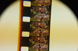 Fotogramas de film 8mm.