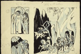 [Dibujo revista El Peneca] [dibujo] : Mario Silva Ossa ; seudónimo: Coré.