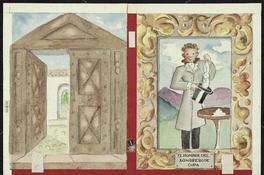 [Dibujo portada libro El hombre del sombrero de copa] [dibujo] : Yola Huneeus.