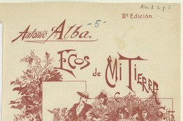 Marcha española [para guitarra] [música] A. Alba.