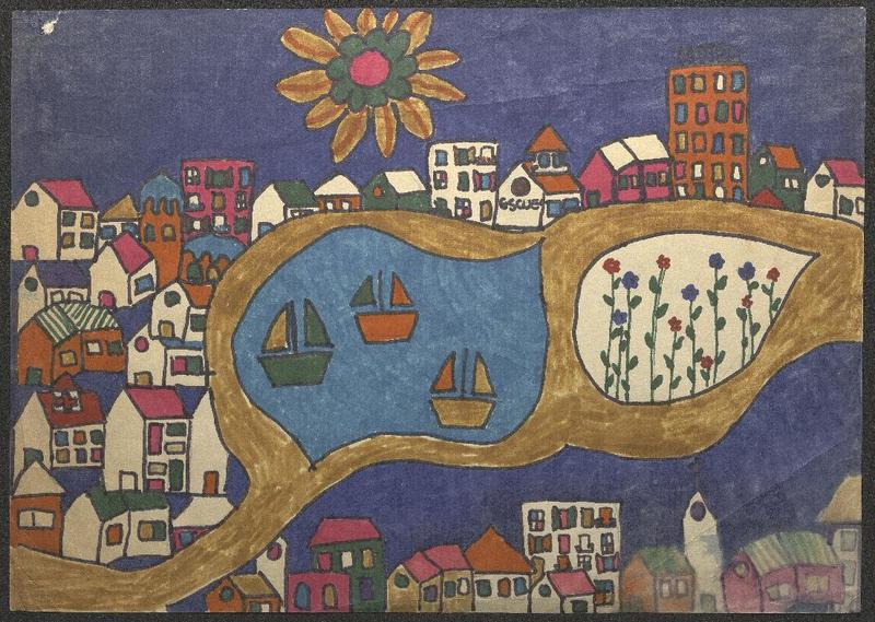 [Dibujos infantiles publicados en revista Mampato] [dibujo] Félix Vega, María Soledad Calderón, Florencia Larraín.