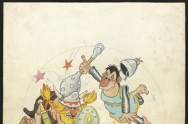 [Dibujo para portada Mampato N°46] [original de arte] : Themo Lobos.