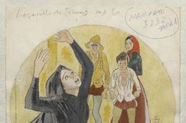 [Dibujo para portada Mampato 232] [original de arte] Jorge Pérez Castillo.