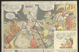 [Dibujo Chepita revista Mampato] [original de arte] Guillermo Durán ; seudónimo: Guidú.