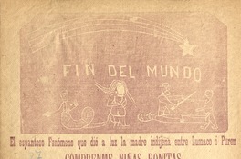 El espantoso fenómeno que dio a luz la madre indígena entre Lumaco y Purén