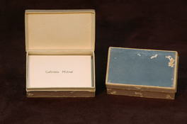 Legado Gabriela Mistral: objetos personales