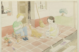 [Serie niños y niñas] [original de arte] Marta Carrasco.