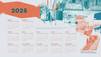 Calendario 2025 - Fondo de pantalla 2