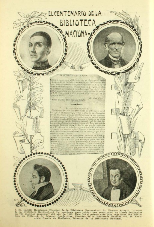 "El centenario de la Biblioteca Nacional de Chile", Revista Zig-Zag