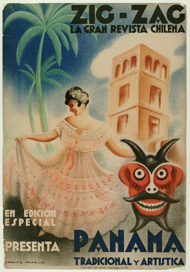 Zig-Zag la gran revista chilena (afiche)