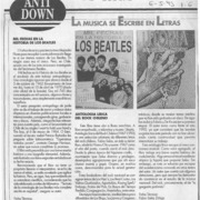 Mil fechas en la historia de los Beatles  [artículo].