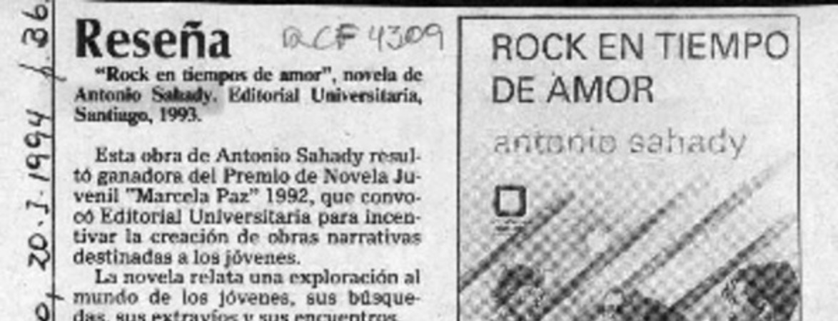 Reseña  [artículo] E. U.