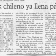 Rock chileno ya llena páginas  [artículo].