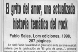El grito del amor, una actualizada historia temática del rock  [artículo]