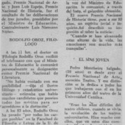 Otorgados premios nacionales.