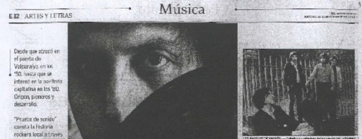 Los primeros acordes del rock made in Chile