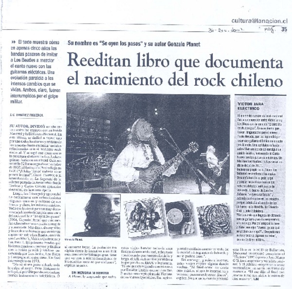 Reeditan libro que documenta el nacimiento del rock chileno