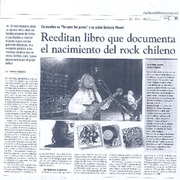 Reeditan libro que documenta el nacimiento del rock chileno