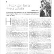 El Rock de Hernán Rivera Letelier.