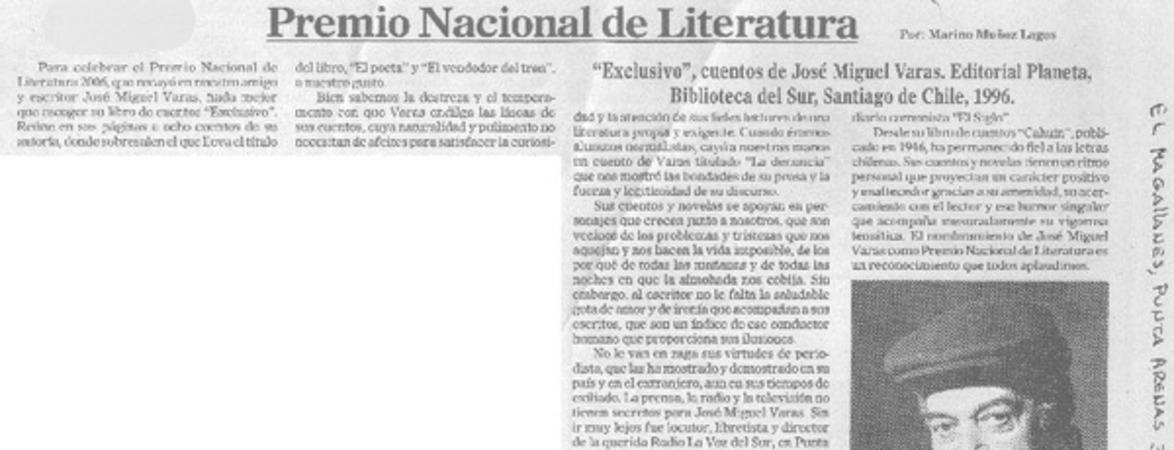 Premio Nacional de Literatura