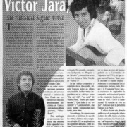 Víctor Jara, su música sigue viva  [artículo]