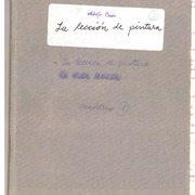 La lección de pintura