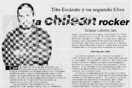 Tito Escárate y su segundo libro
