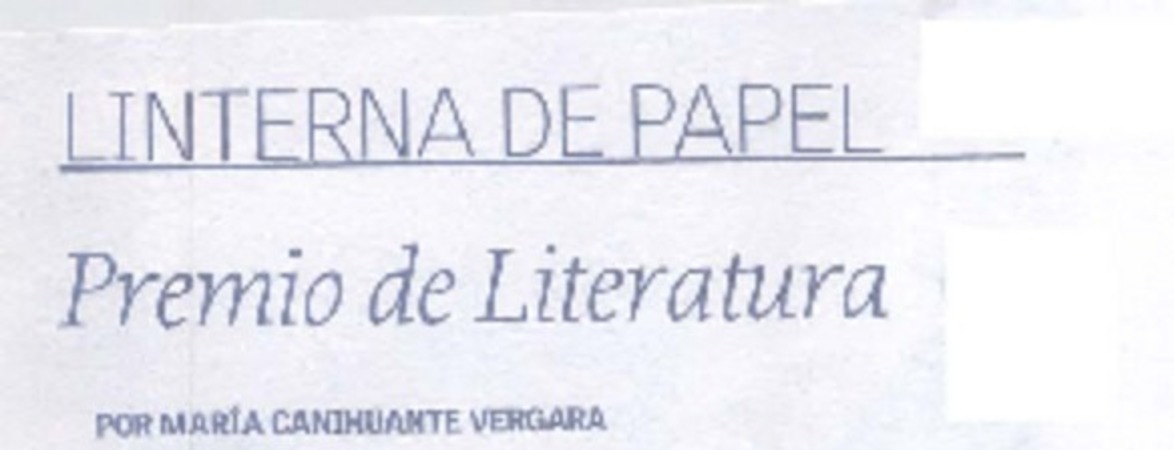 Premio de literatura