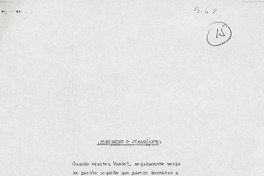 Peregrino o veraneante  [manuscrito].