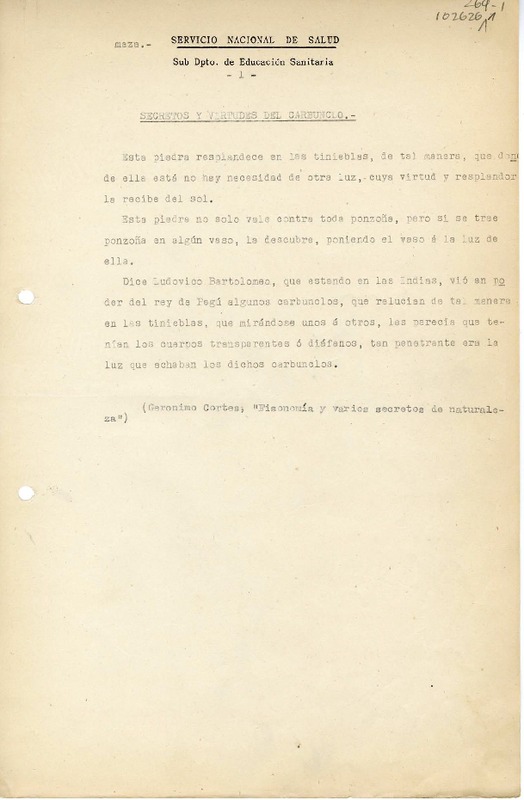 [Medicina popular]  [manuscrito] Oreste Plath.