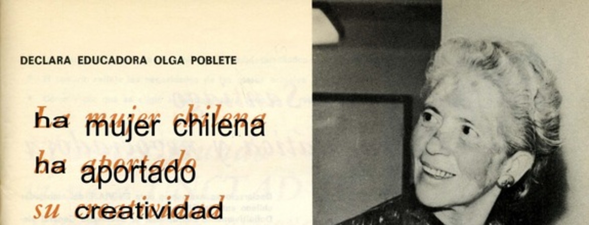 La mujer chilena ha aportado su creatividad a la UNCTAD III  [artículo]