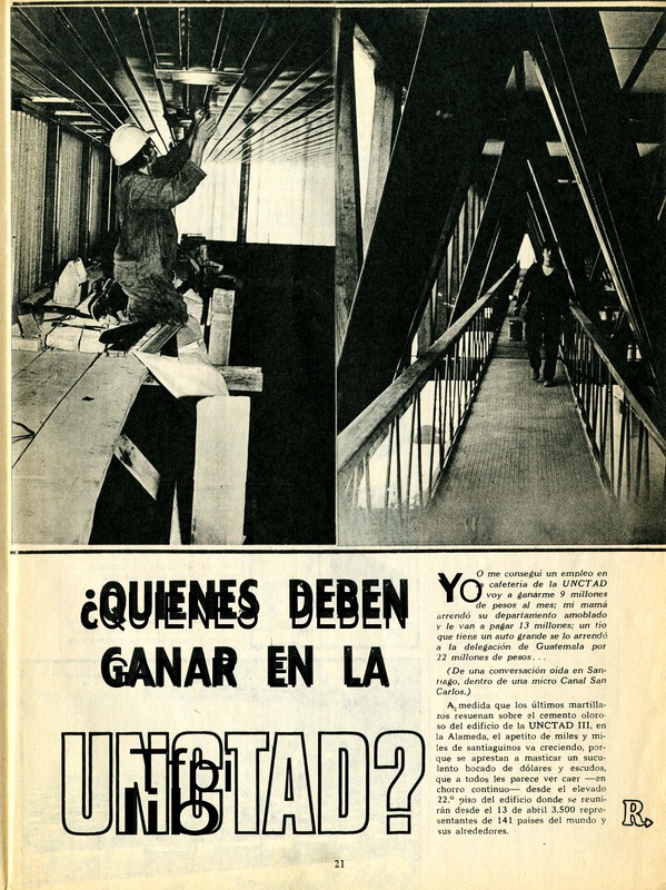 ¿Quiénes deben ganar en la UNCTAD?  [artículo] Camilo Taufic.