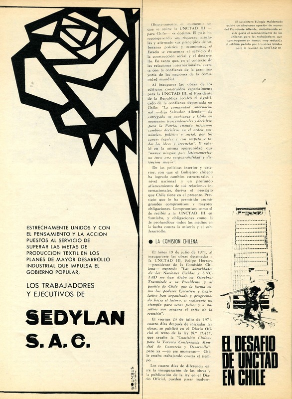 El desafío de UNCTAD en Chile  [artículo].