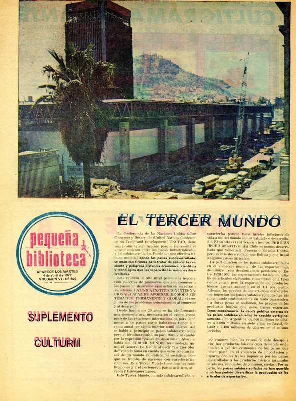 El tercer mundo  [artículo].