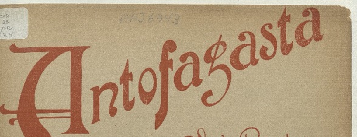 Antofagasta vals Boston, arreglo para guitarra [música] : música de A. Carrera ; arreglo de Antonio Flores E.