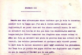 Posible?  [manuscrito] Vicente Huidobro.