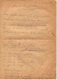 Marca registrada  [manuscrito] Vicente Huidobro.