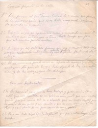 "Con un paseante en la calle --"