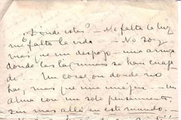 [Carta, 1926 o 1927?] nov. 5 Santiago de Chile <a>, Vicente Huidobro, Francia