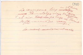 [La campana tiene en el bronce ...]