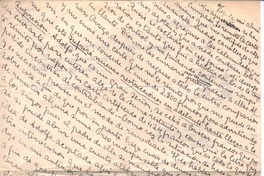 [Carta], 1931 Chile <a> Vicente Huidobro, Paris, Francia