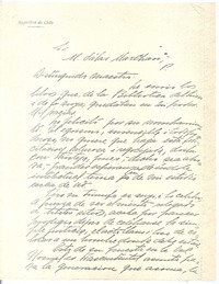 [Carta], 1914 Los Andes, Chile <a> Maximiliano Salas Marchán