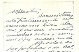 [Carta, entre 1914 y 1917], Los Andes, Chile <a> Maximiliano Salas Marchán